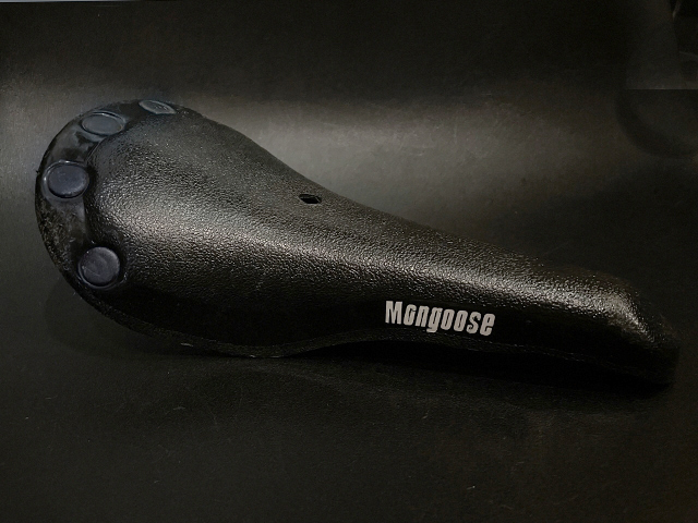 vinyage mongoose mongoose bmx seat, bmx saddle